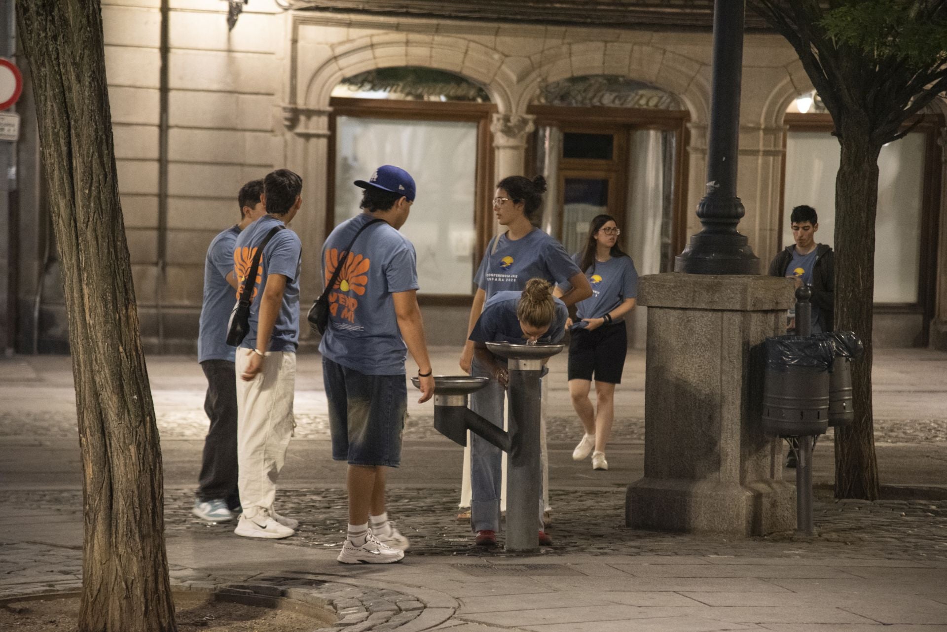 Fotos: así pasa Segovia la ola de calor por el día y por la noche