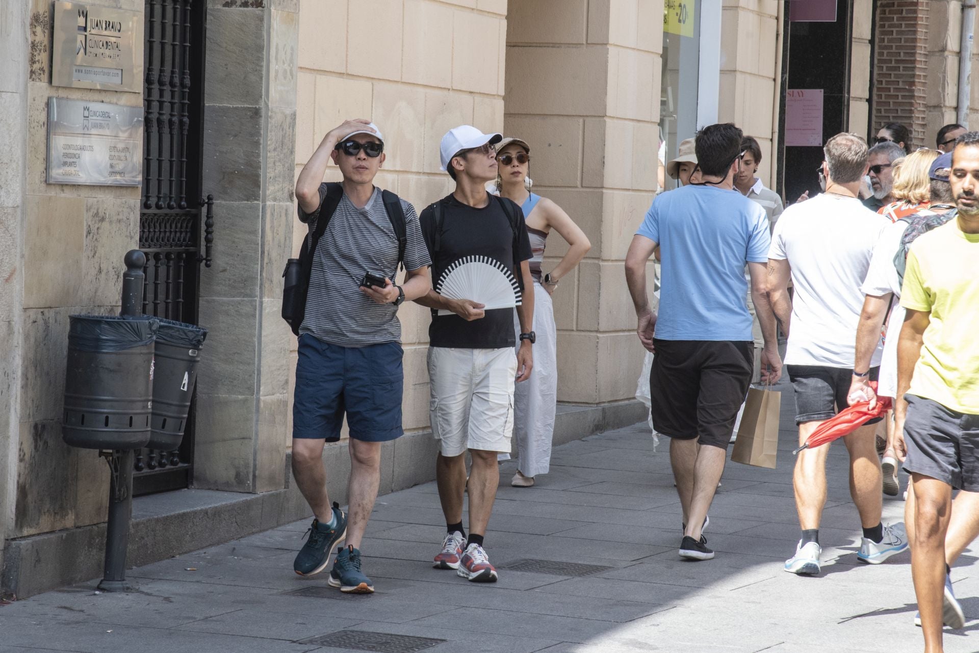 Fotos: así pasa Segovia la ola de calor por el día y por la noche