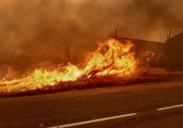 El incendio de nivel 2 originado en Zamora entra en León y obliga a desalojar varios pueblos