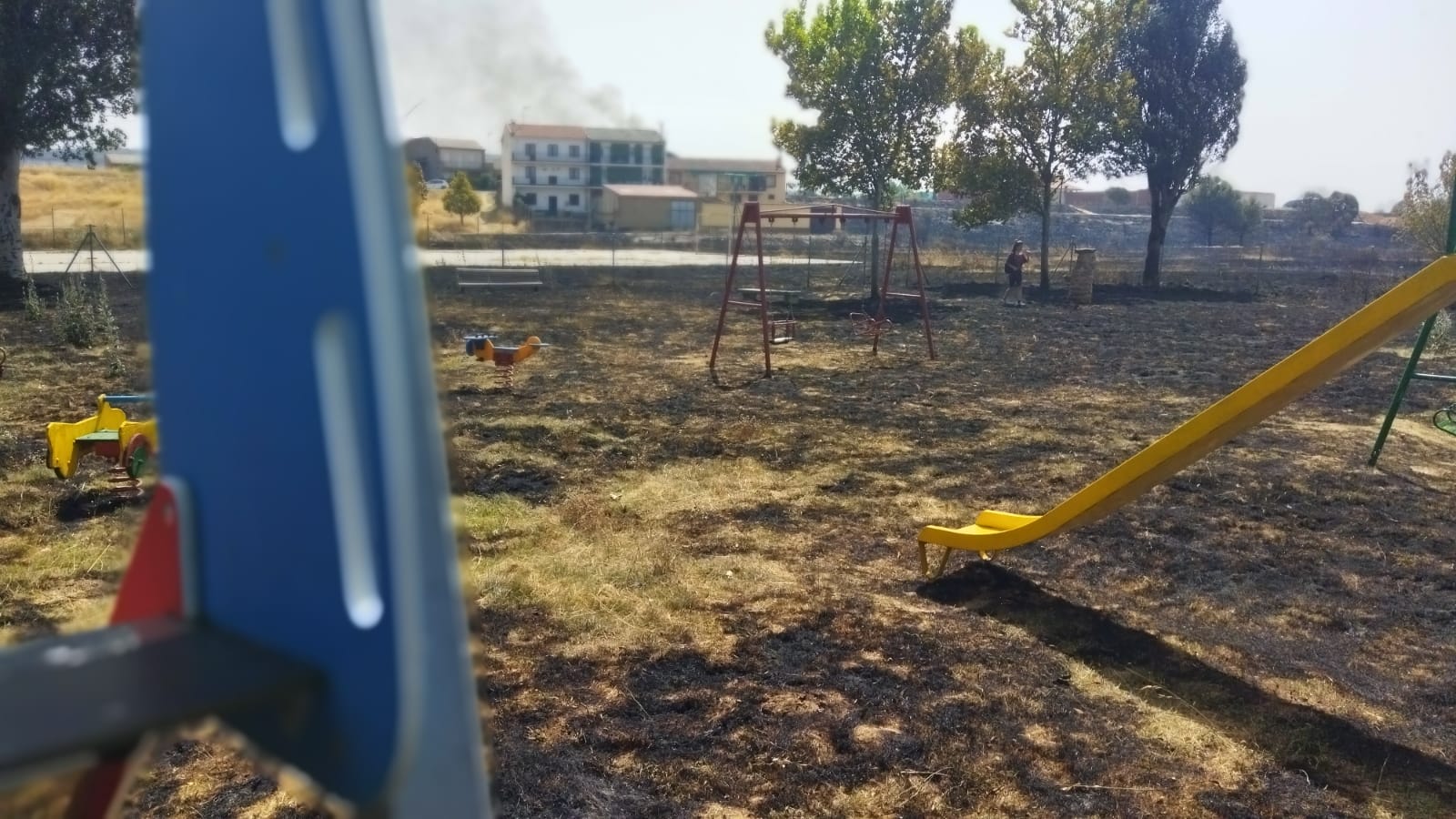 El incendio de Zamora en imágenes