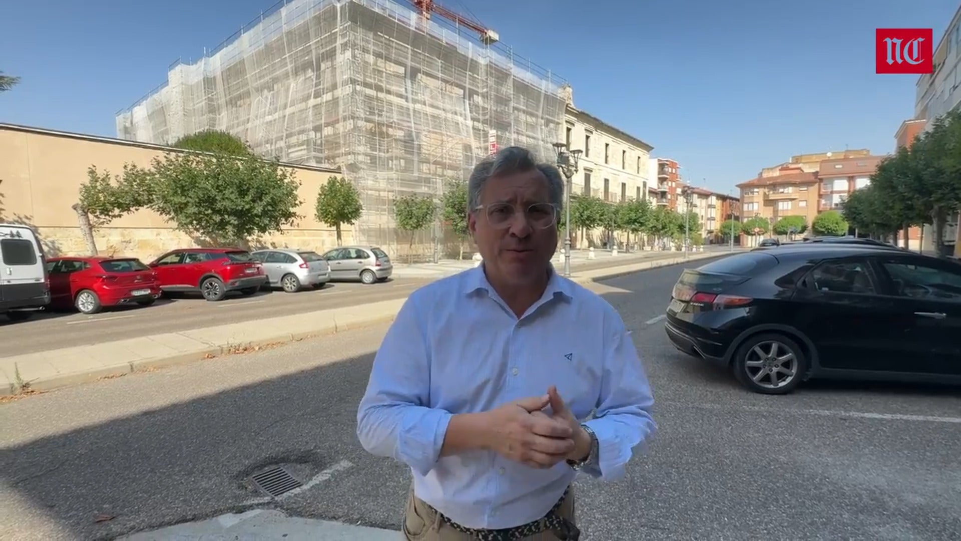 Ignacio Vela, arquitecto de la Diócesis de Palencia, sobre las obras del Palacio Episcopal