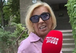 Carmen Borrego responde a Europa Press.