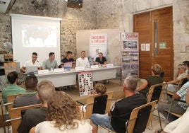 Presentación del cartel de los encierros de Cuéllar.
