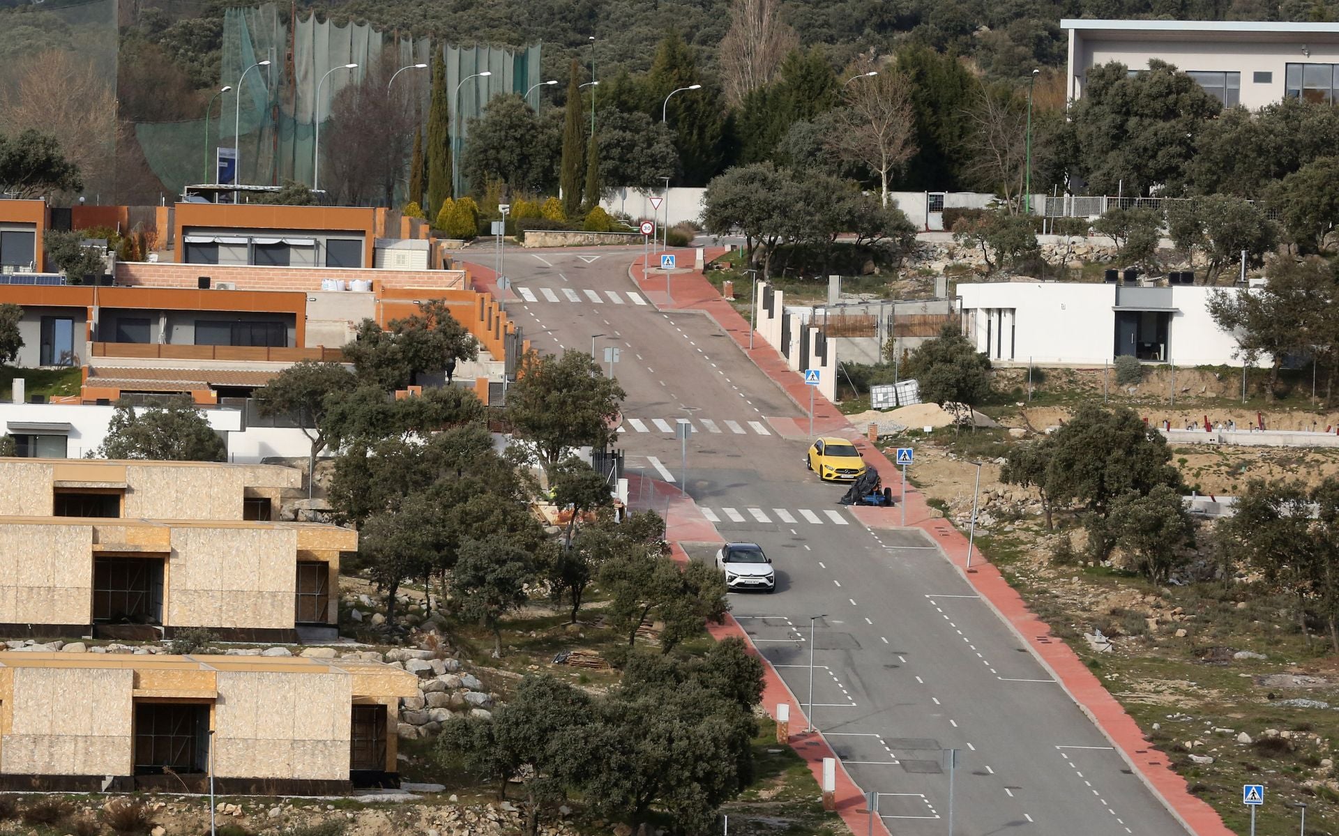 Viviendas en Los Ángeles de San Rafael.