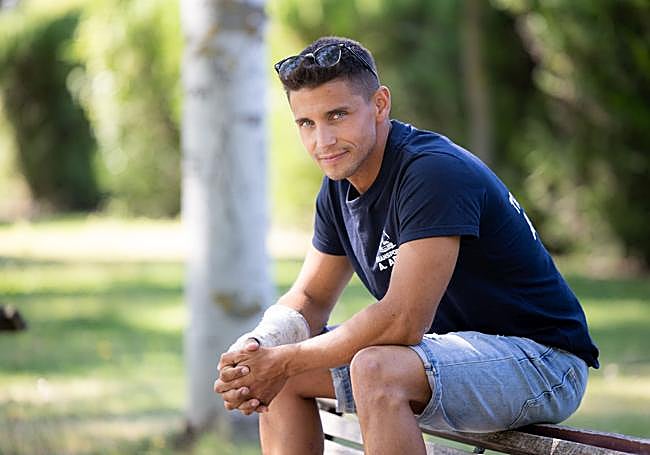 El influencer vallisoletano Albertillo Arbal en Covaresa.