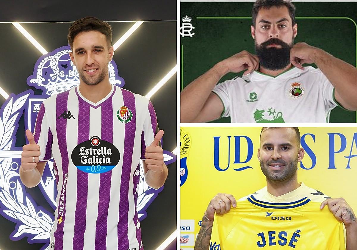 Jaouab, Villalibre o Jesé han sido algunos de los últimos fichajes de la Segunda División.