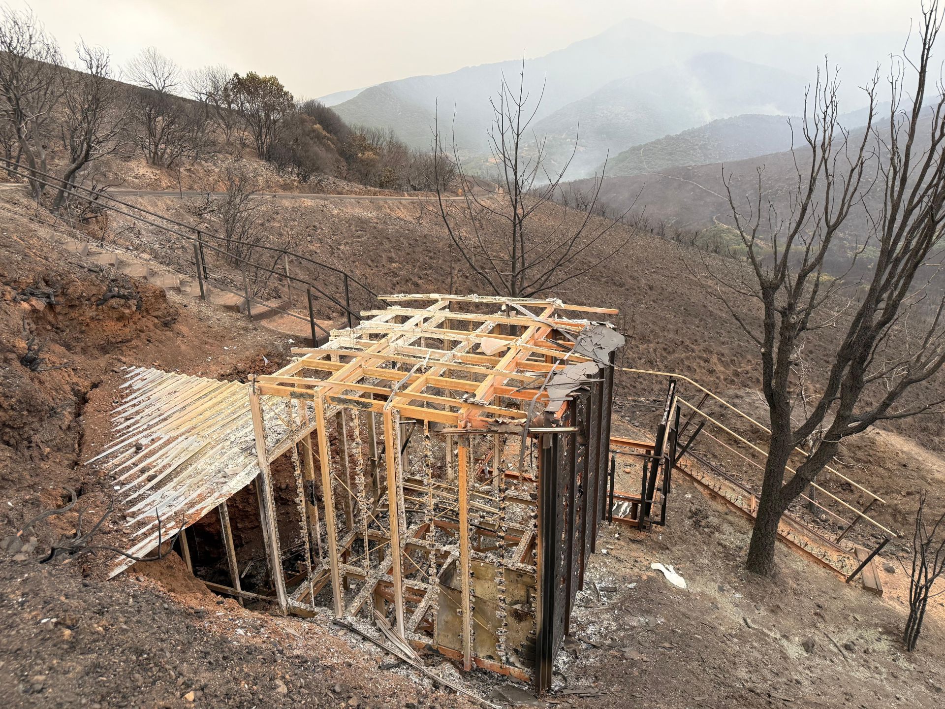 Así han quedado Las Médulas tras el incendio
