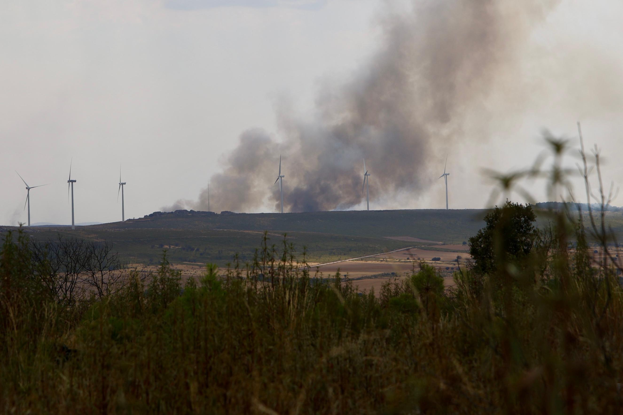 Las imágenes de la evacuación de los vecinos de Sesnández, en Zamora