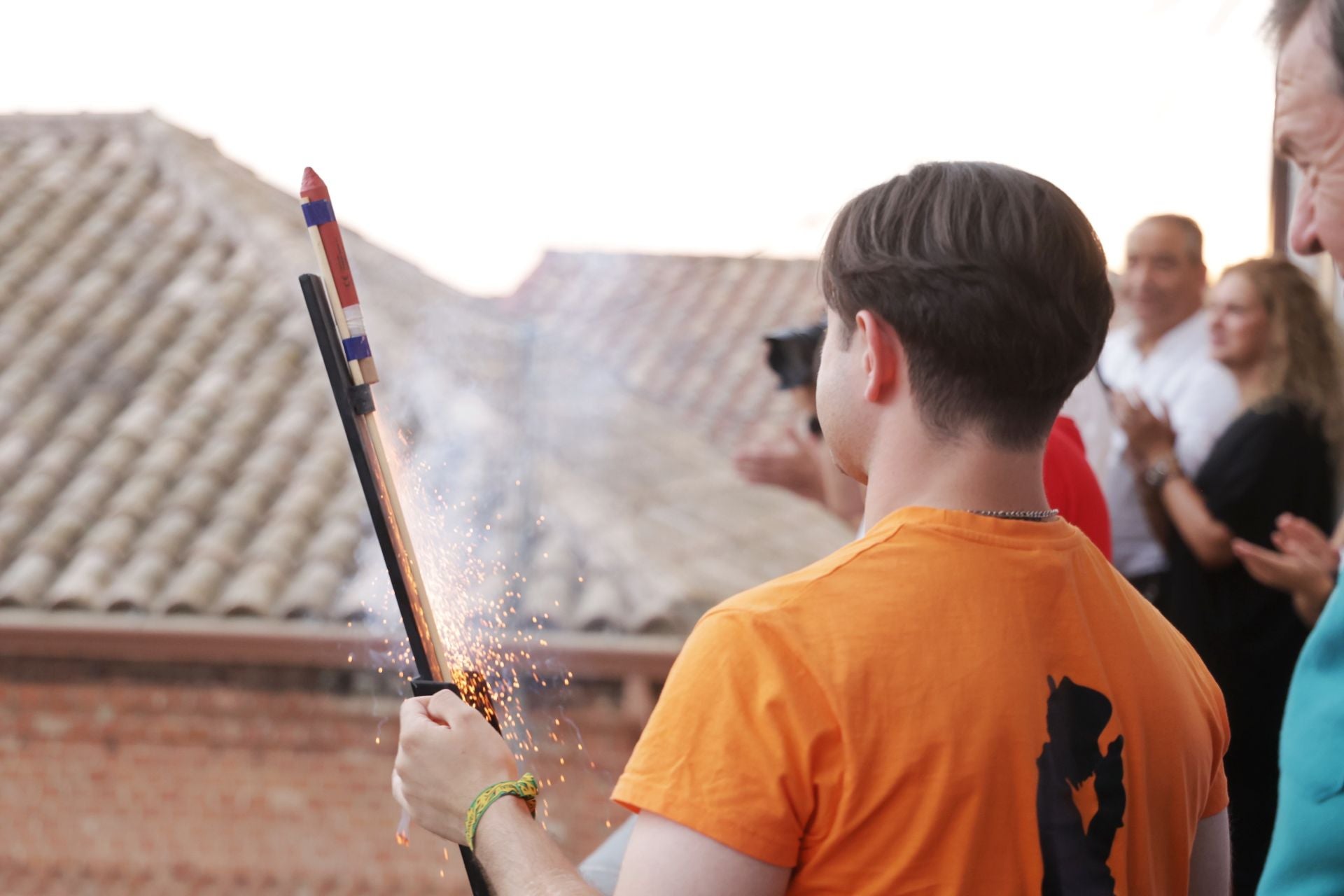El inicio de las fiestas de Viana de Cega, en imágenes
