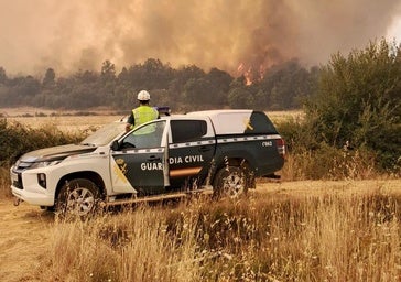 Dos detenidos por provocar los incendios de Mombeltrán y Puercas