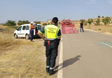 Hallan muerto a un hombre tendido en la carretera de San Román de Hornija