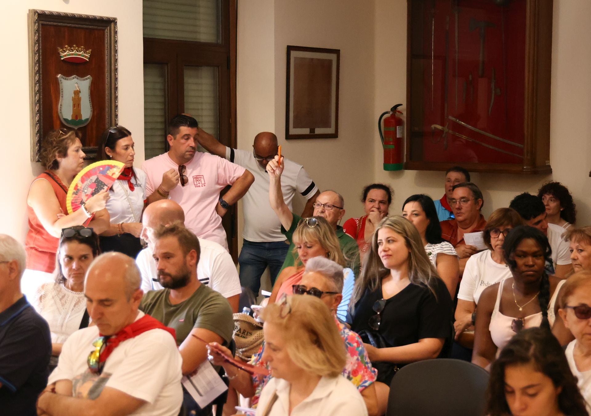 Pregón y subasta de balcones en las fiestas de Peñafiel