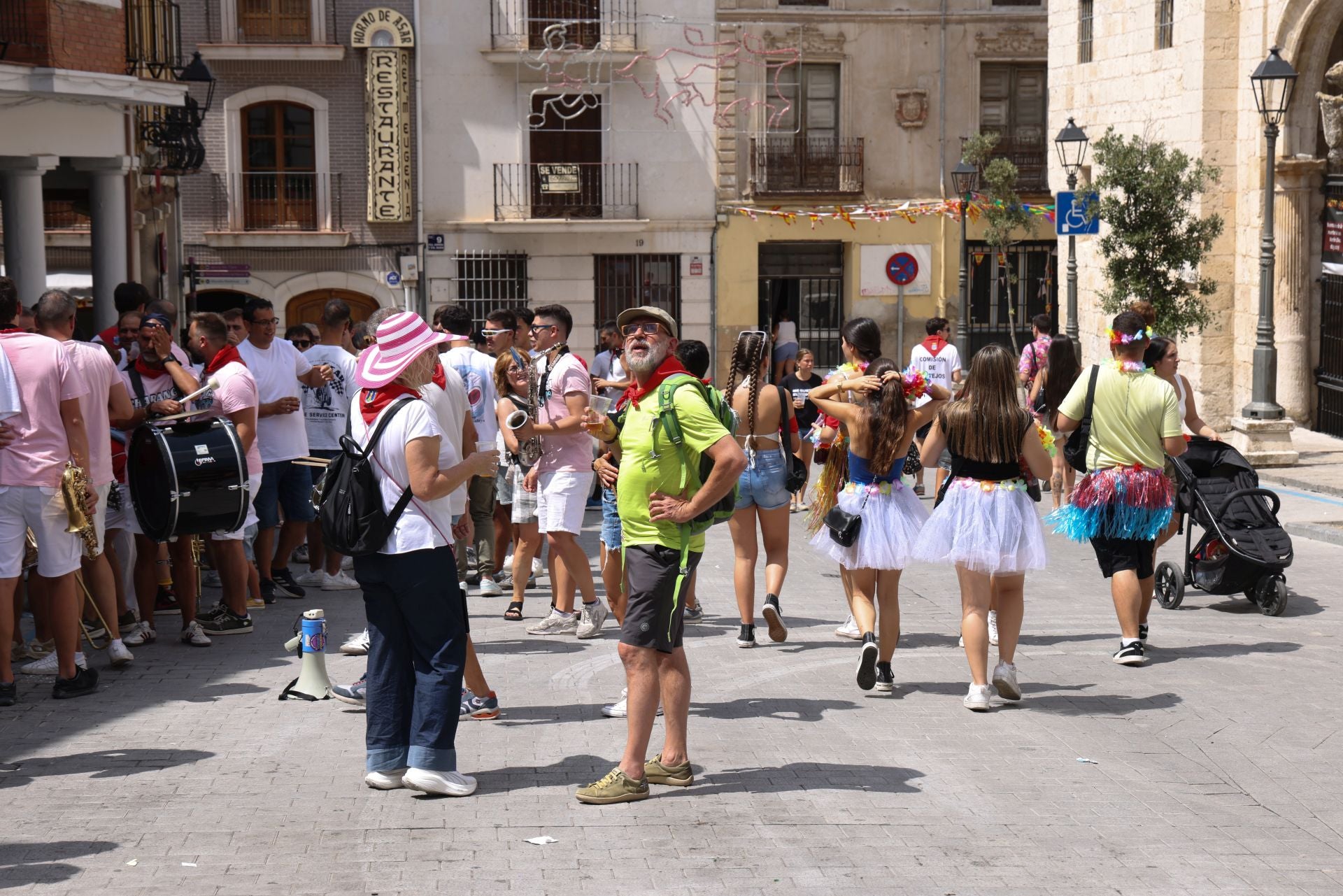 Pregón y subasta de balcones en las fiestas de Peñafiel