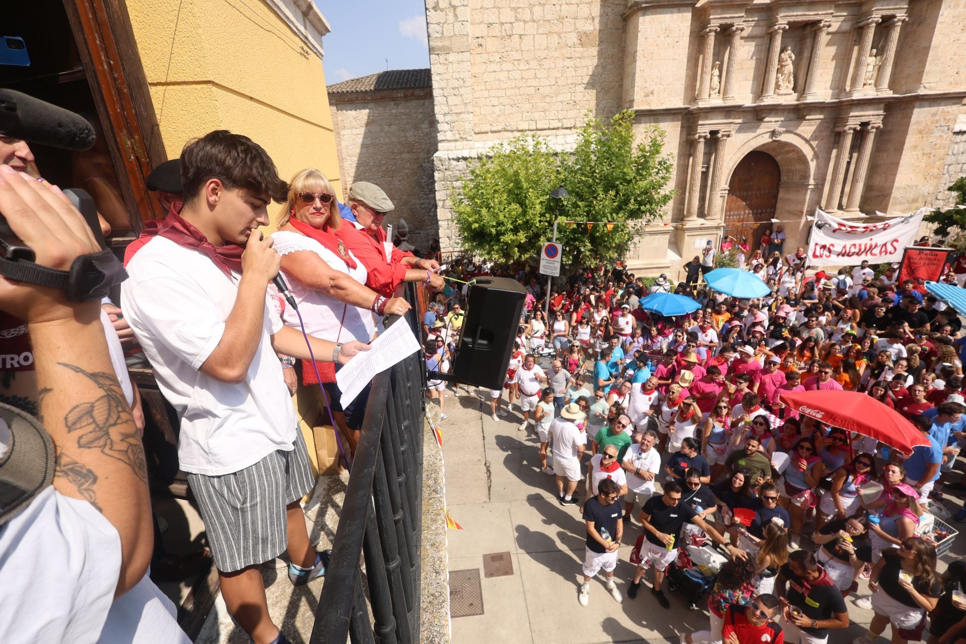 Pregón en las fiestas de Tudela