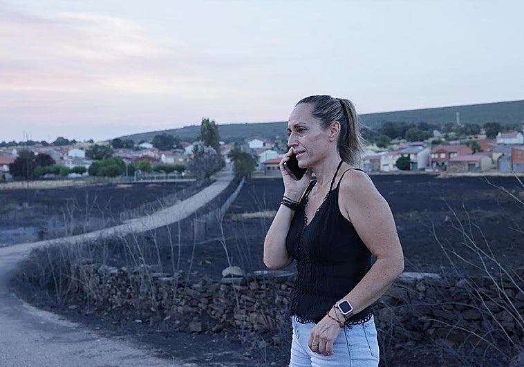 Ana Ariza, del grupo solidario de Whatsapp.