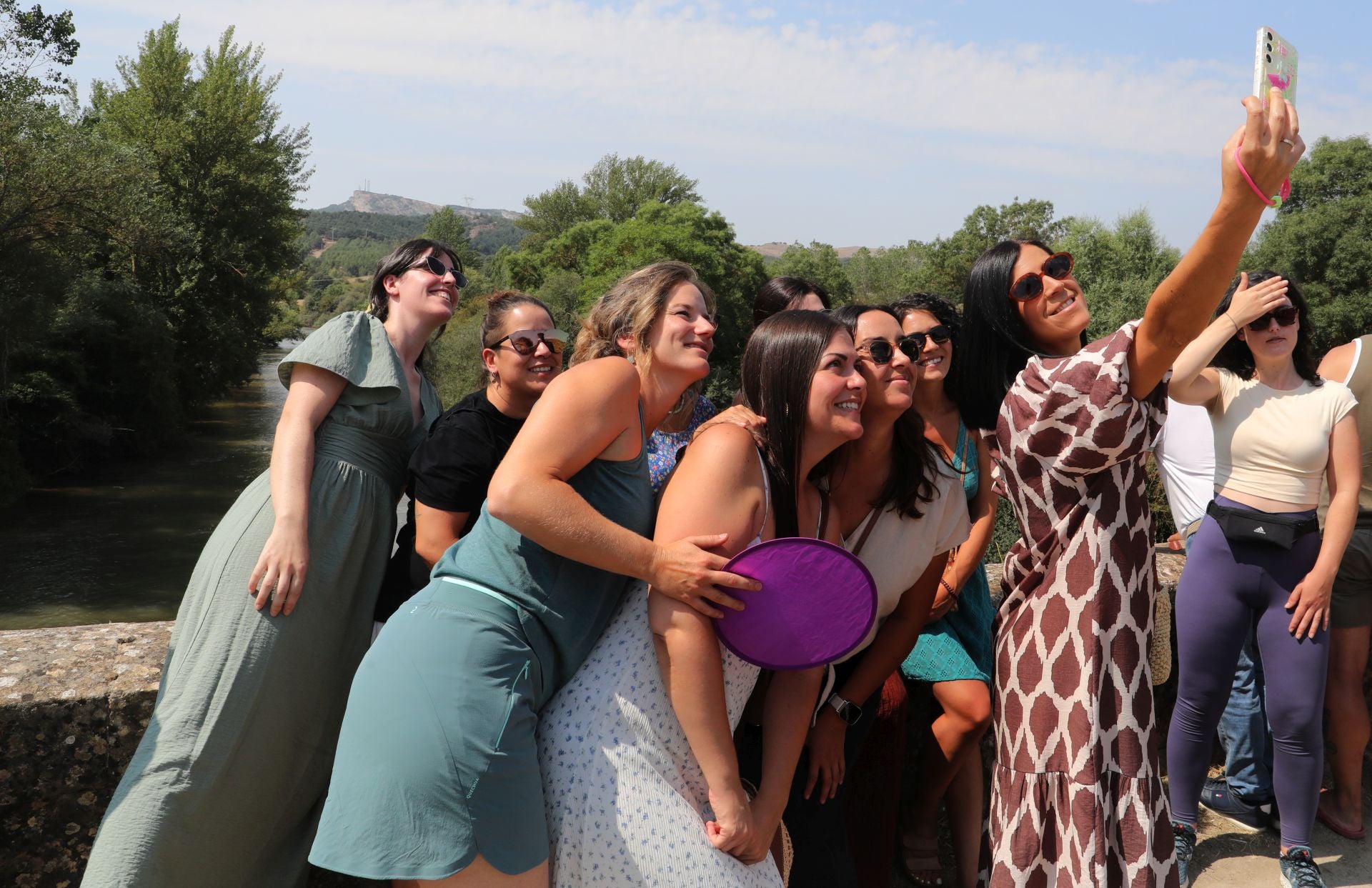 Los piragüistas no fallan a su cita anual con Alar del Rey