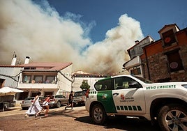 Evacuación en El Payo.