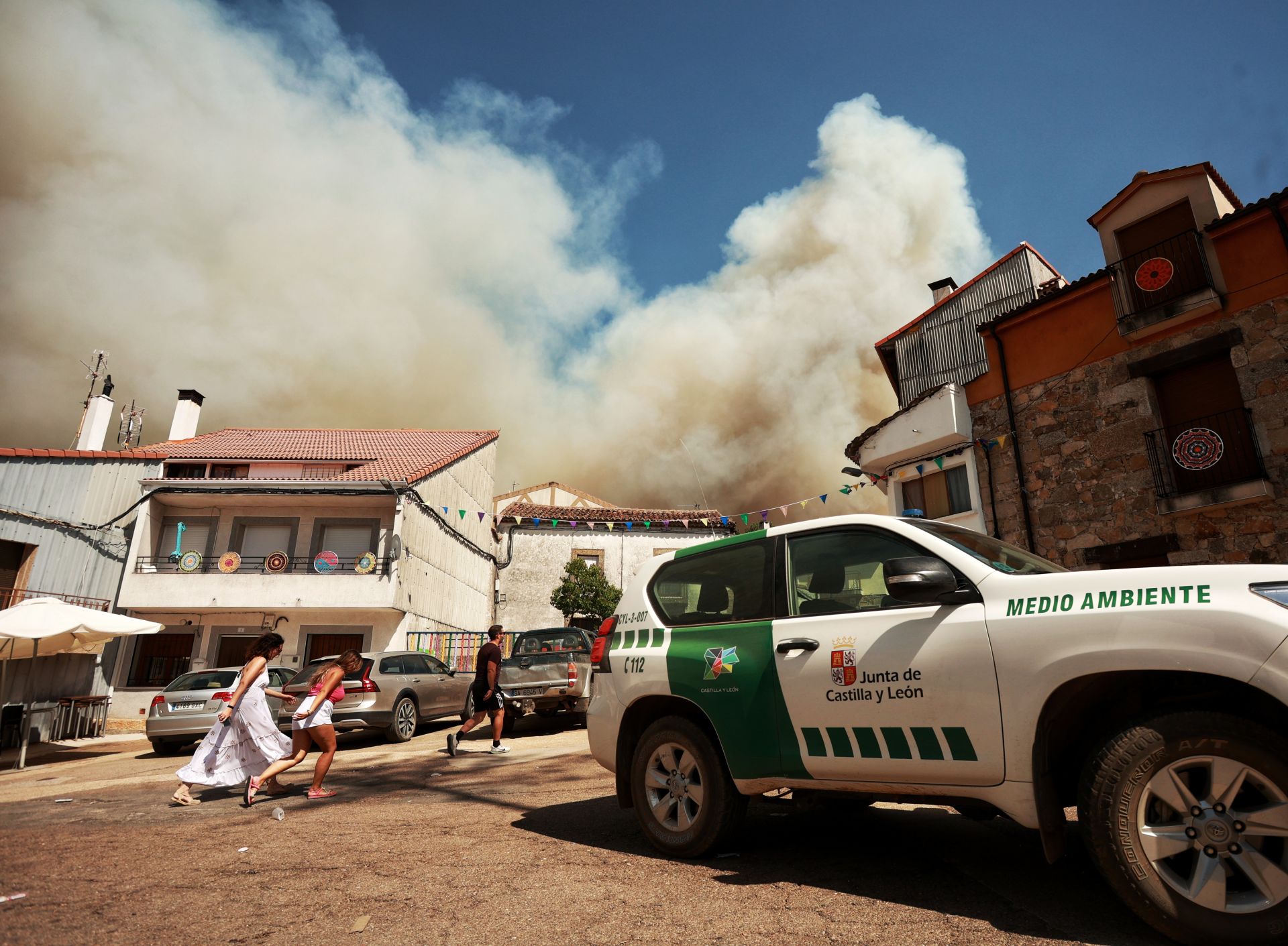 Incendio de nivel 2 en la localidad salmatina de El Payo