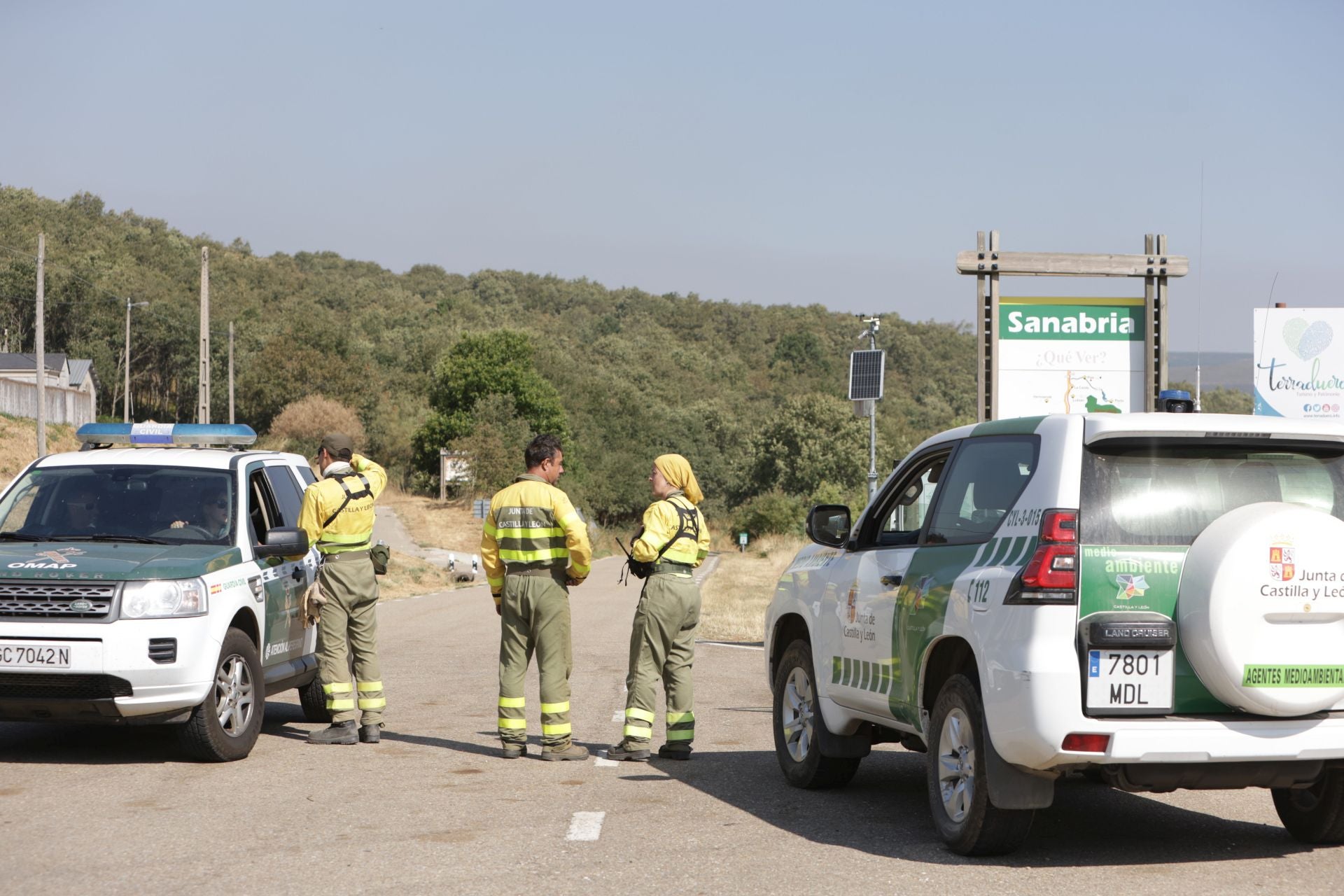 Incendio en Porto de Sanabria, Zamora