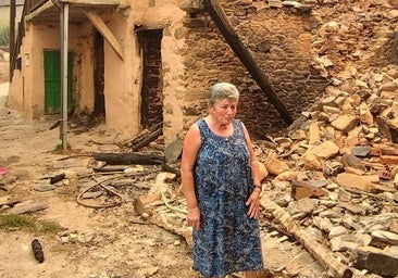 Rufina, la vecina de Las Médulas que perdió su casa: «Nos han quitado el pueblo, el alma y la vida»
