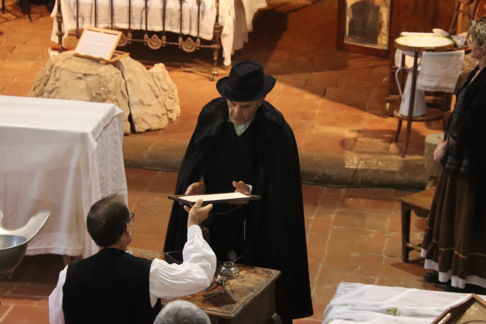 Tordehumos recrea la desgarradora historia de amor de un exvoto de 1903