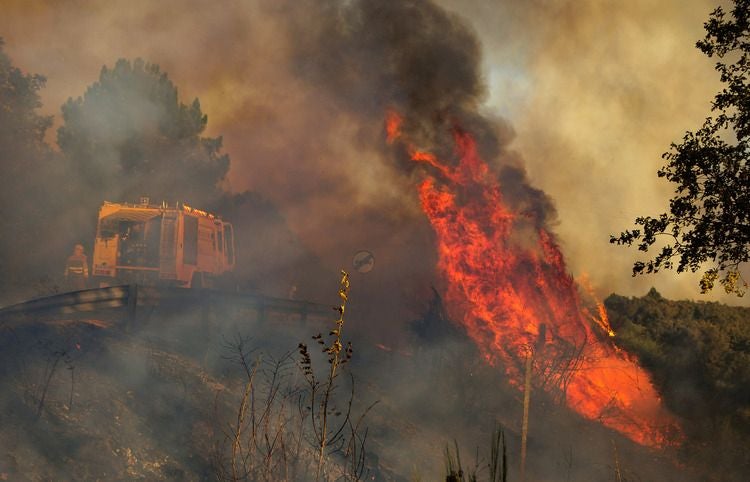 El incendio forestal en El Payo en nivel 2