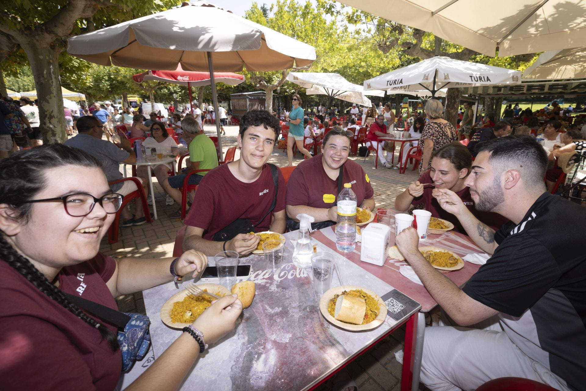 La paellada de Tudela, en imágenes