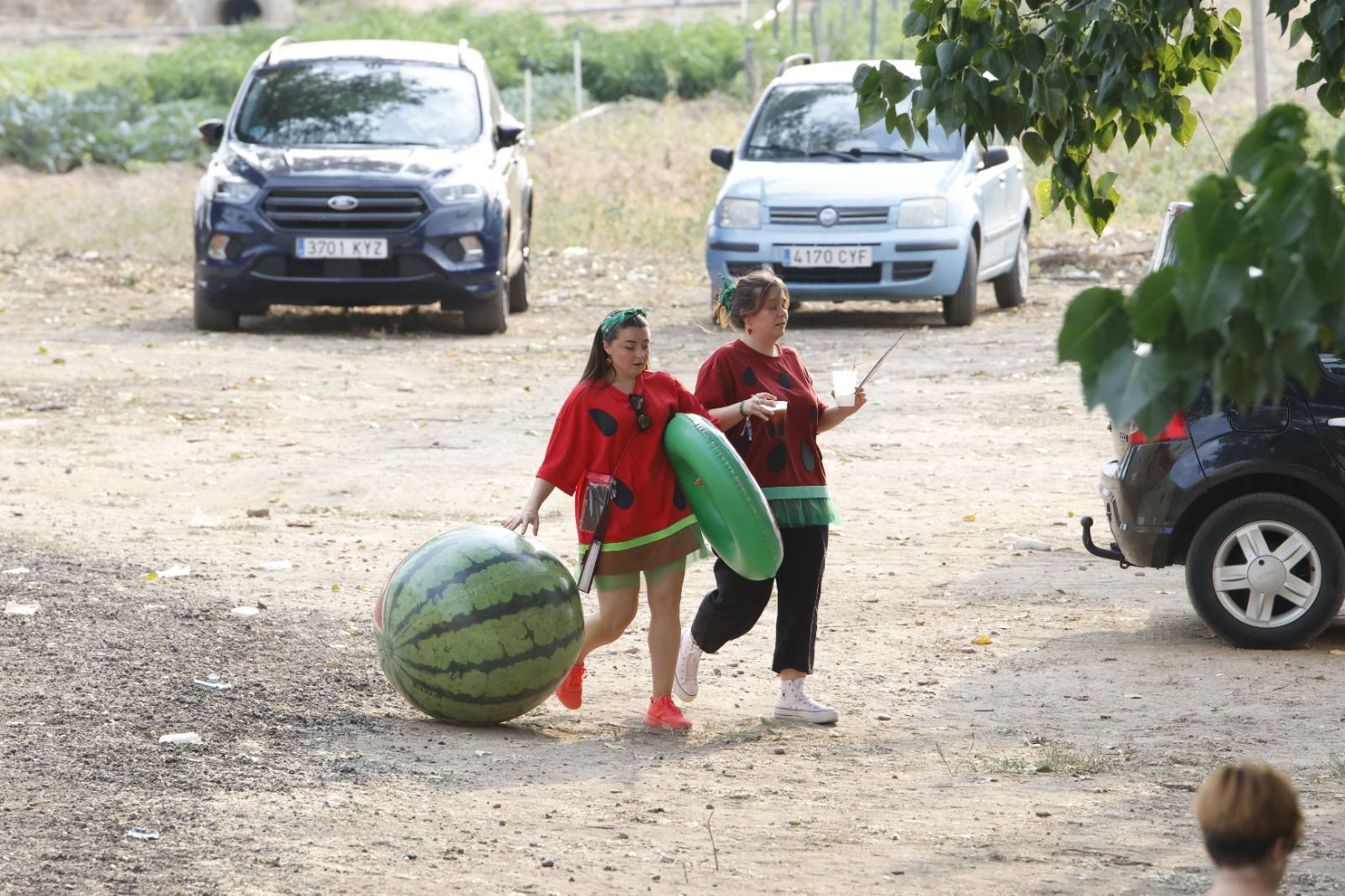 El encierro de Pollos, en imágenes