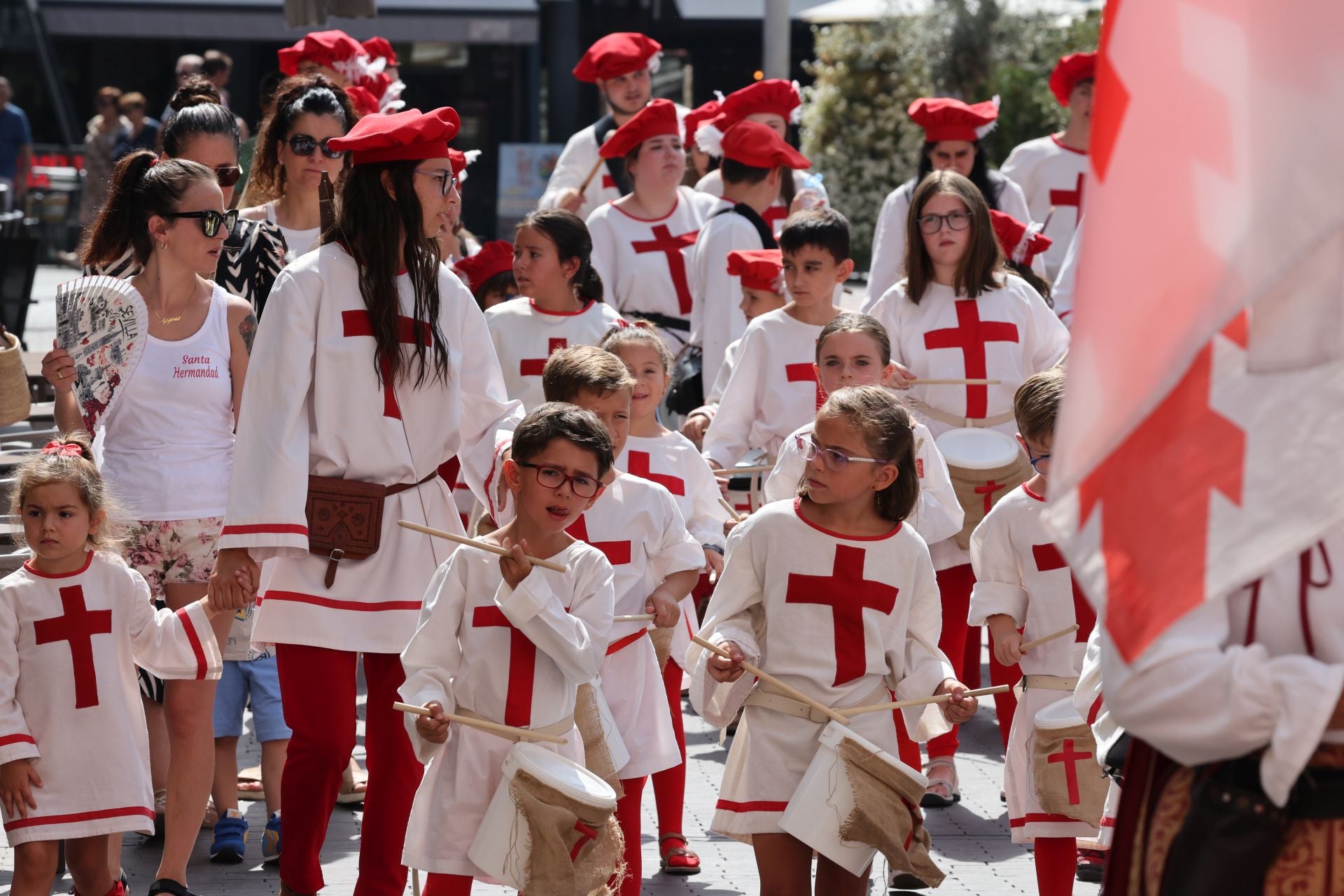 Ambiente en la Feria Renacentista de Medina del Campo este sábado