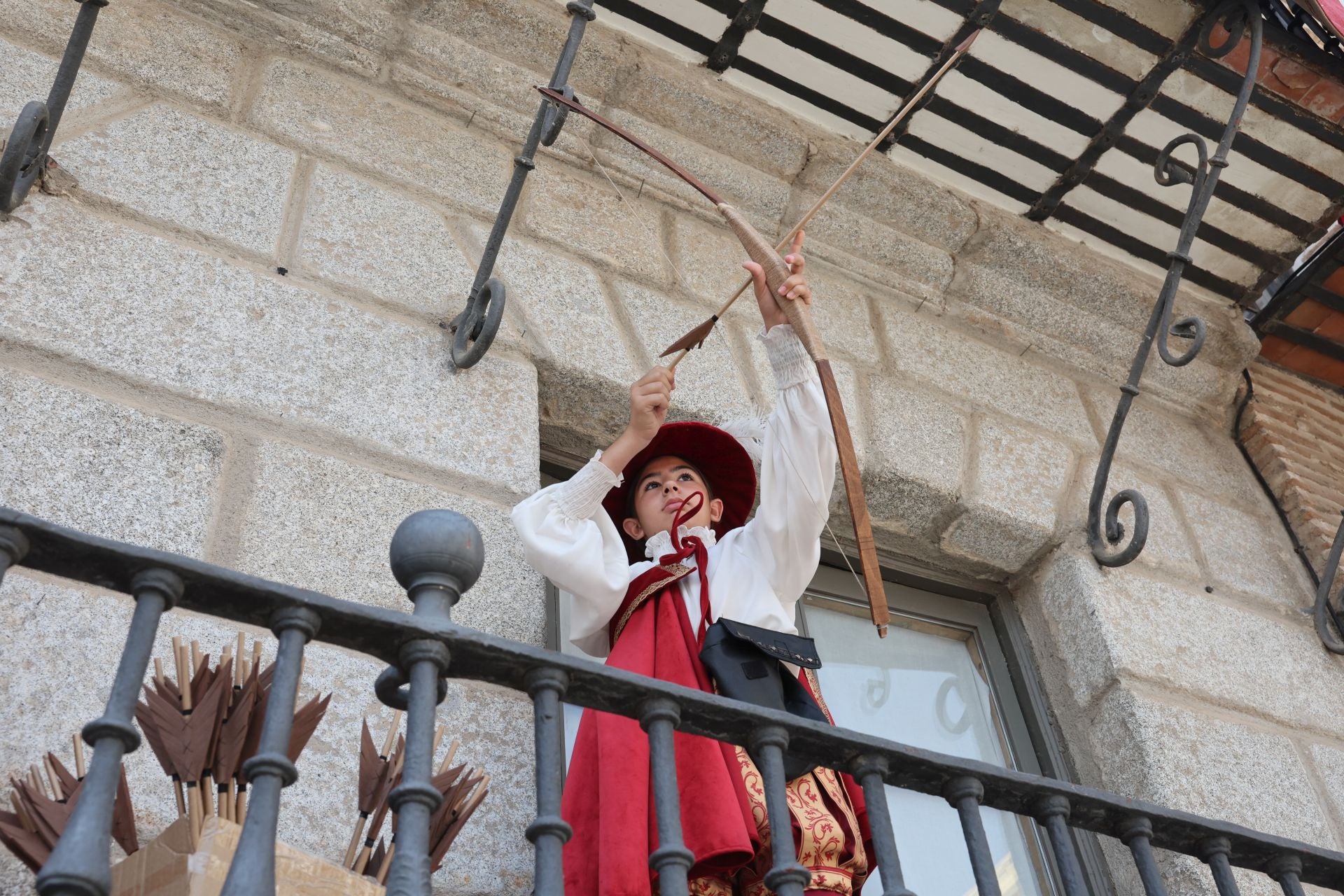 Ambiente en la Feria Renacentista de Medina del Campo este sábado