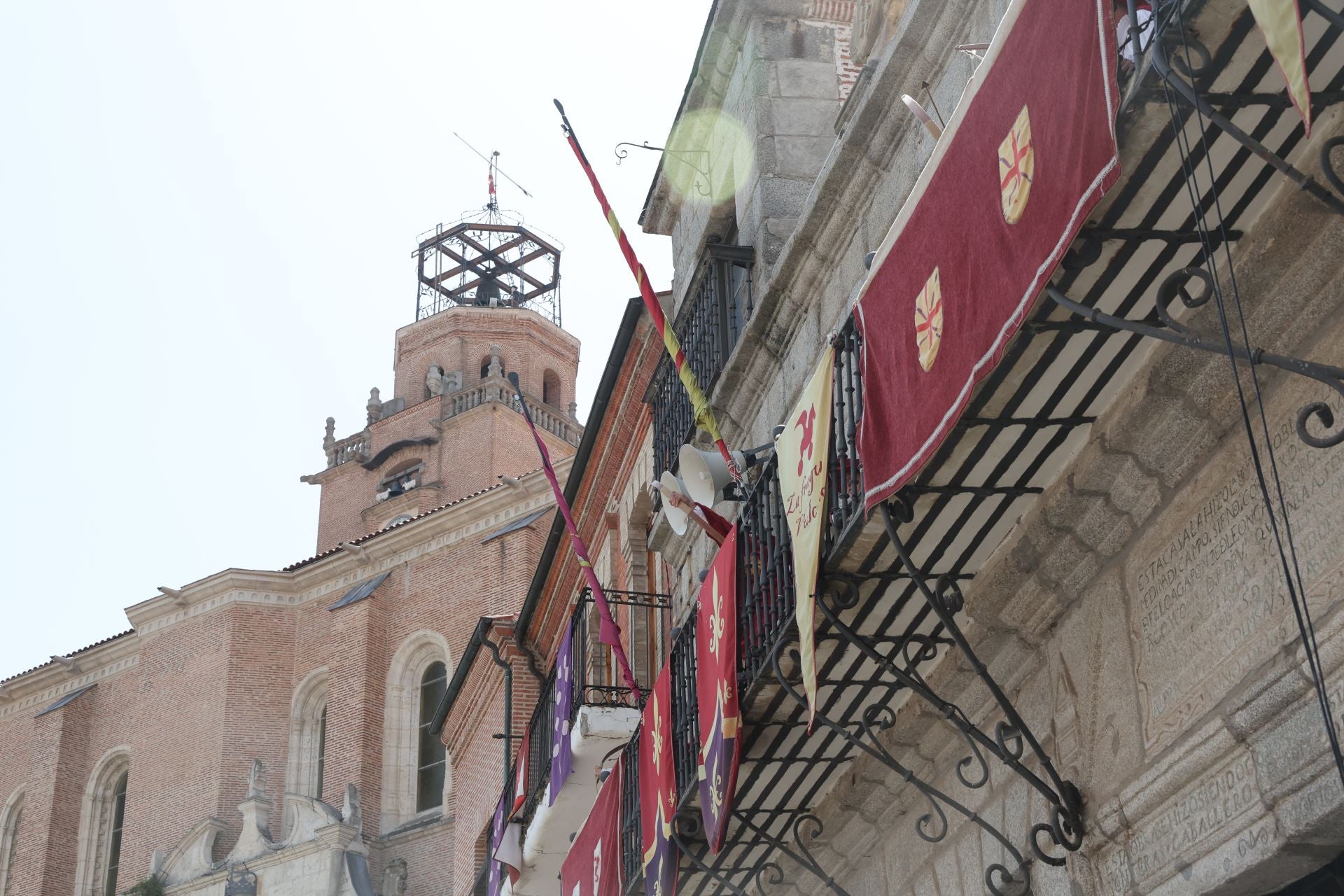 Ambiente en la Feria Renacentista de Medina del Campo este sábado