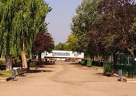 La plaza donde tocaba la orquesta Gramola.