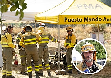 «El comportamiento del fuego es imprevisible, el viento nos vuelve locos»