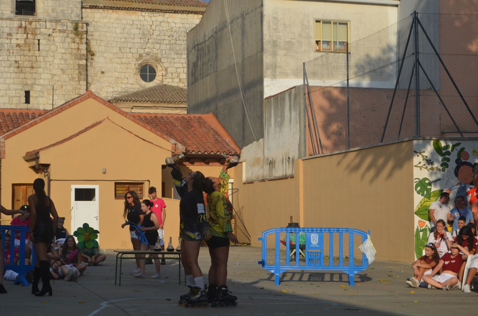 Las imágenes de la celebración de VI concurso de habilidad con el porrón de Tudela de Duero