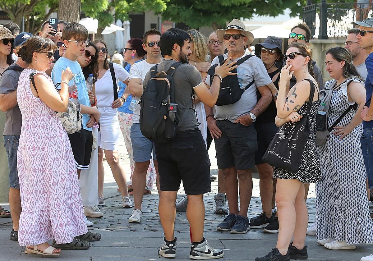 Visita guiada en el centro de la ciudad.