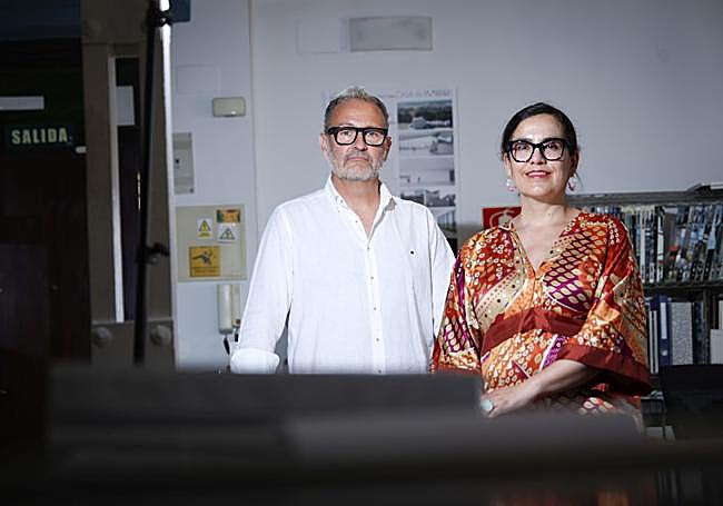 Javier Arias y Susana Garrido, del estudio de arquitectura Arias Garrido en Valladolid.