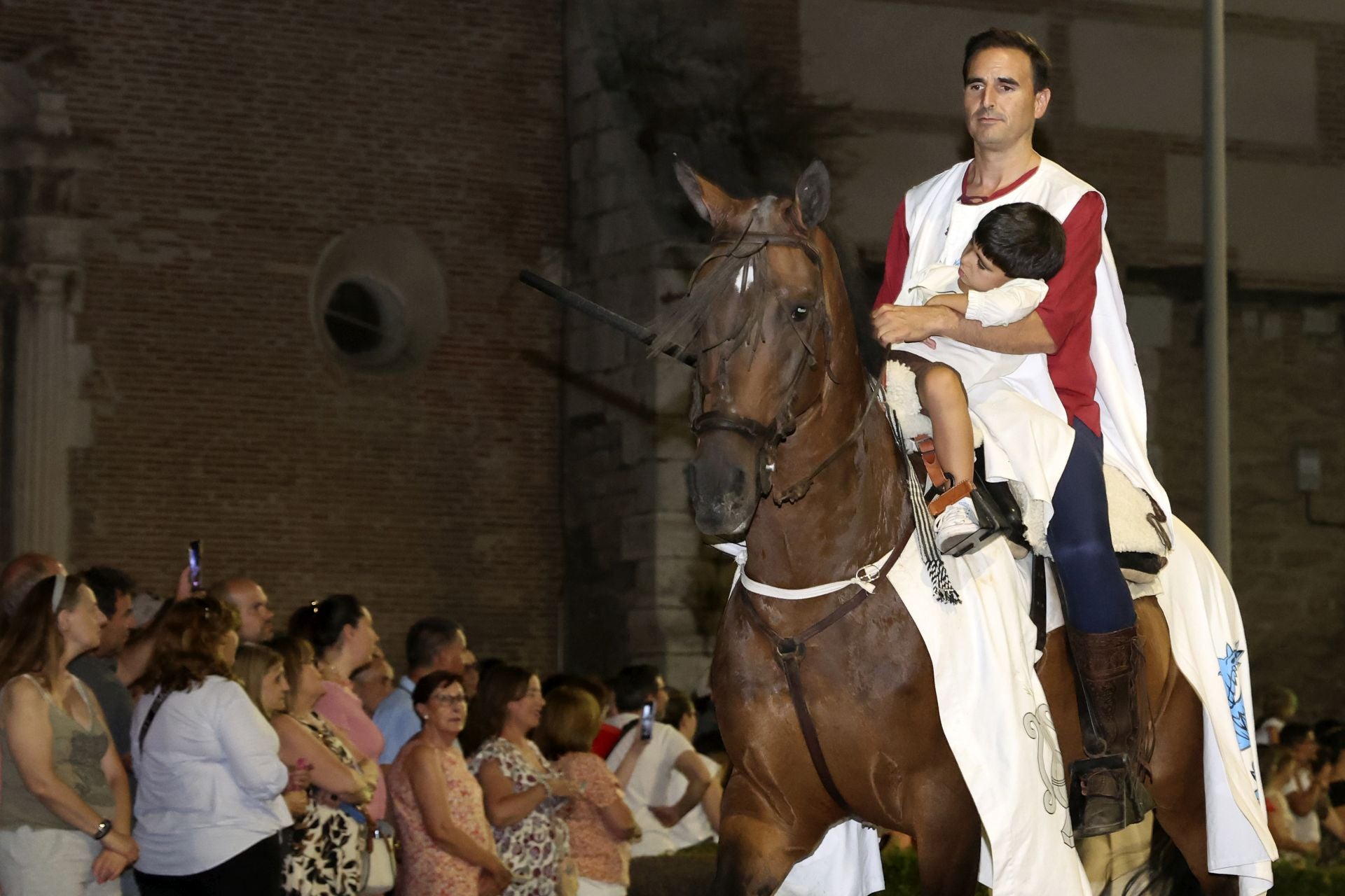 Recreación de la quema de Medina del Campo en la Semana Renacentista