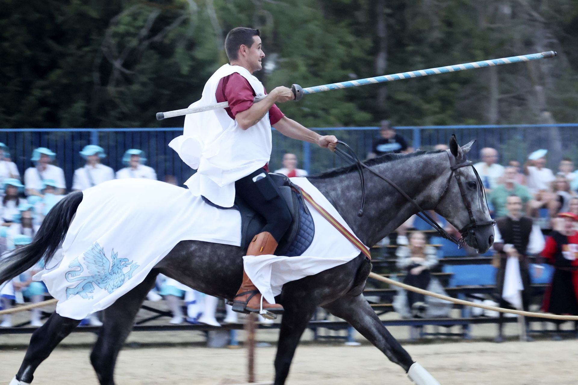 Torneo en el palenque del Castillo de la Mota