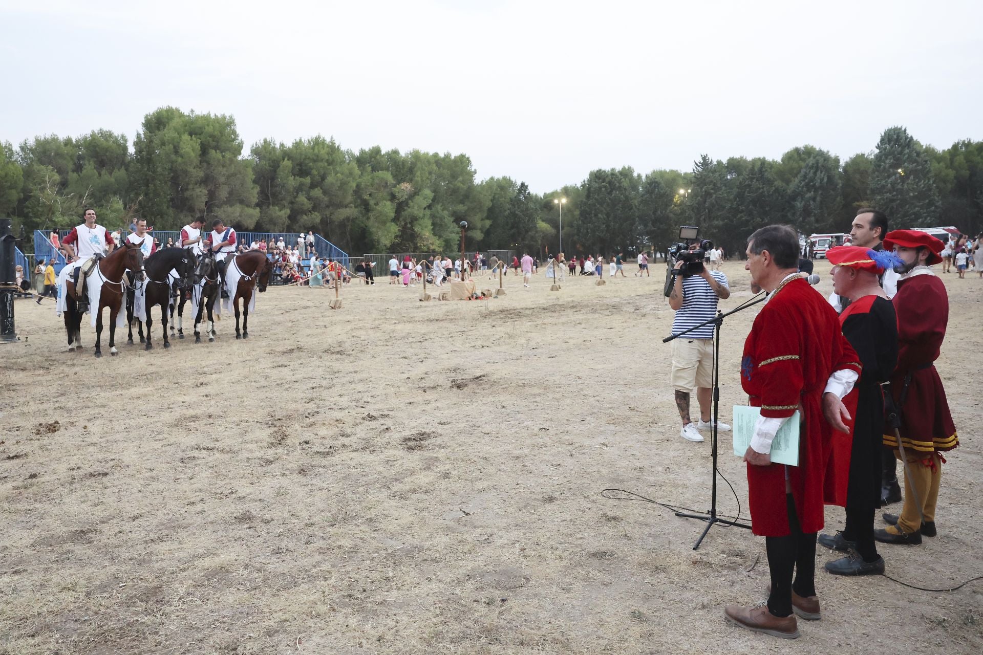 Torneo en el palenque del Castillo de la Mota