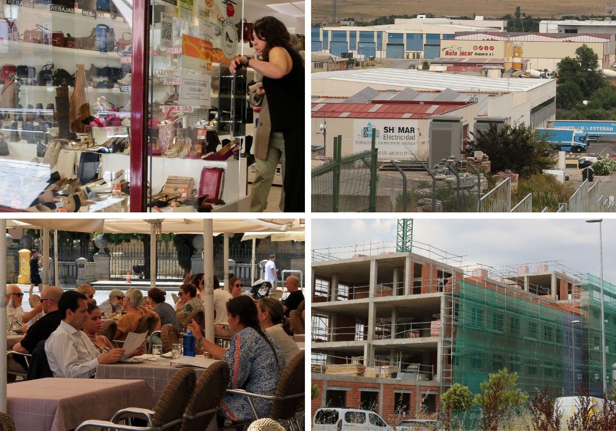 El catastro de Segovia suma oficinas, almacenes y casas y resta naves y restaurantes