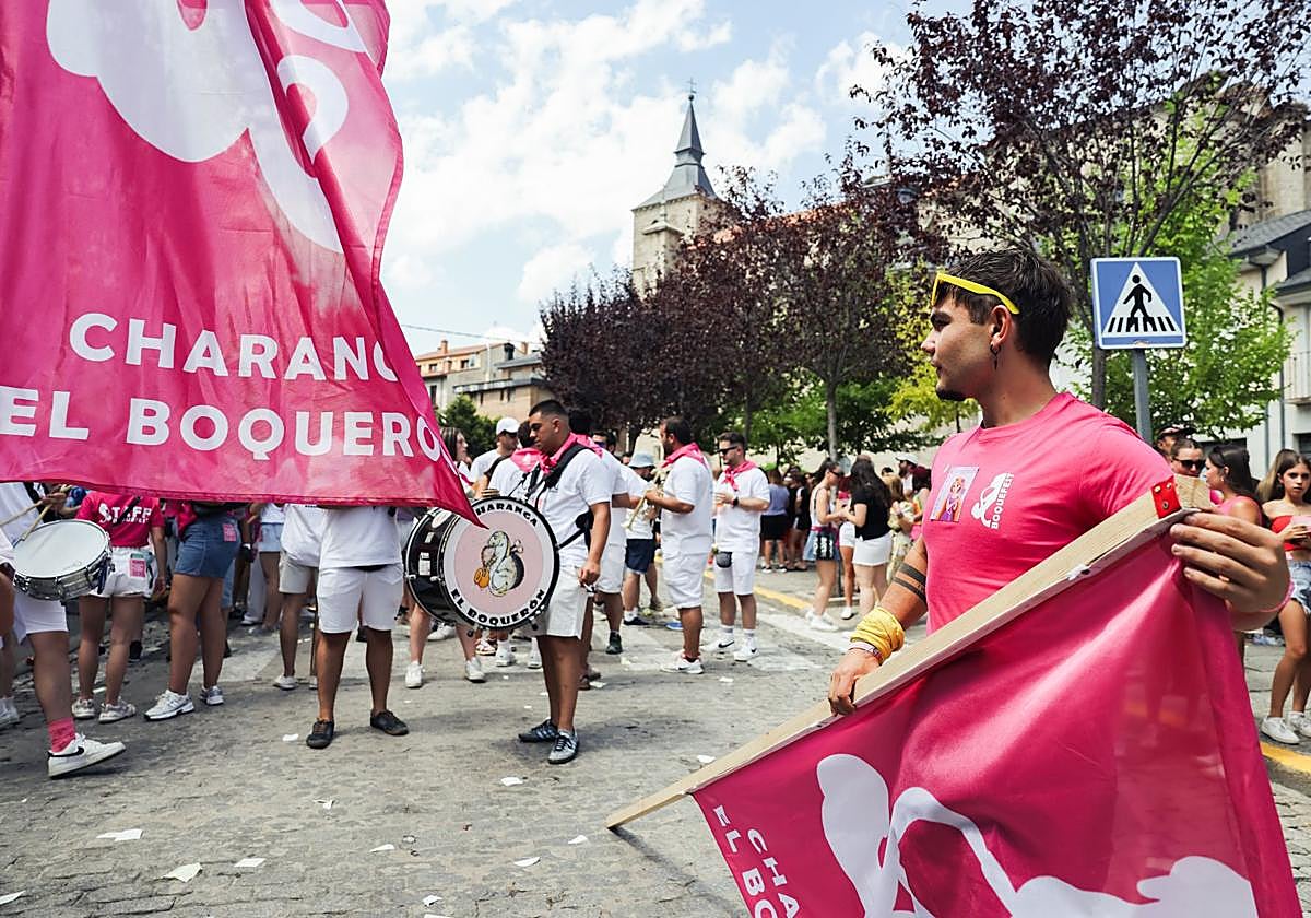 La charanga El Boquerón, en El Espinar.