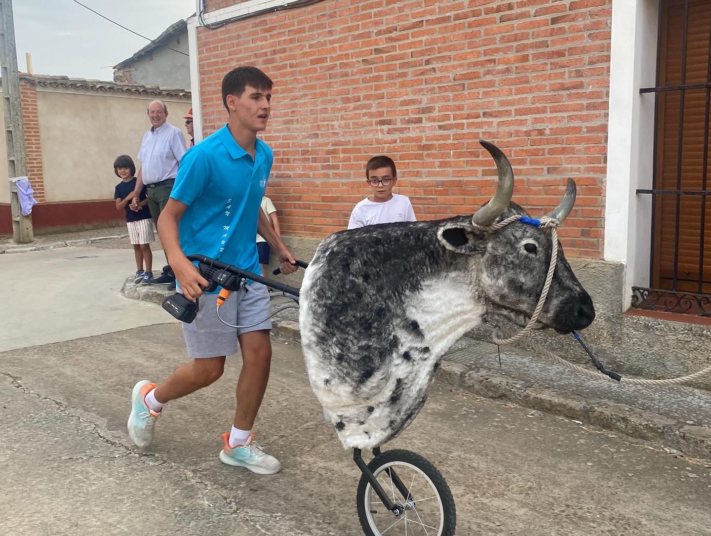 Un juego llamado vaca enmaromada