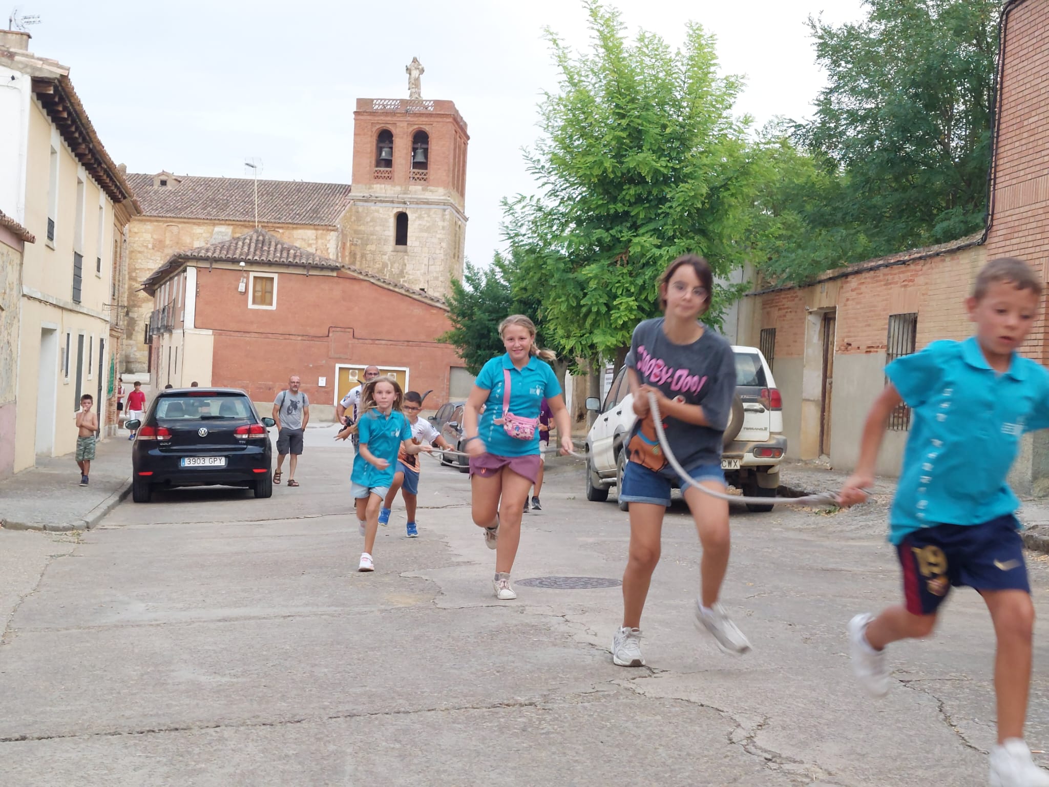 Un juego llamado vaca enmaromada