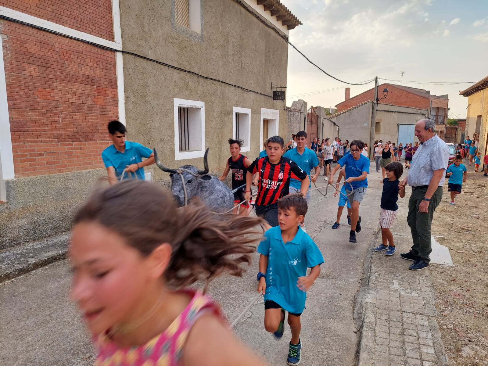 Un juego llamado vaca enmaromada