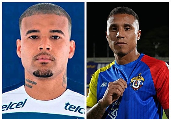 Kenedy, con el Pachuca, y Darwin Machis, con su nuevo equipo en Venezuela.