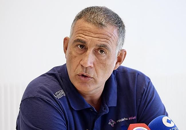 David Pisonero, entrenador del Recoletas Atlético Valladolid.