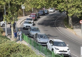 Jornada de atascos y calles cortadas en Segovia