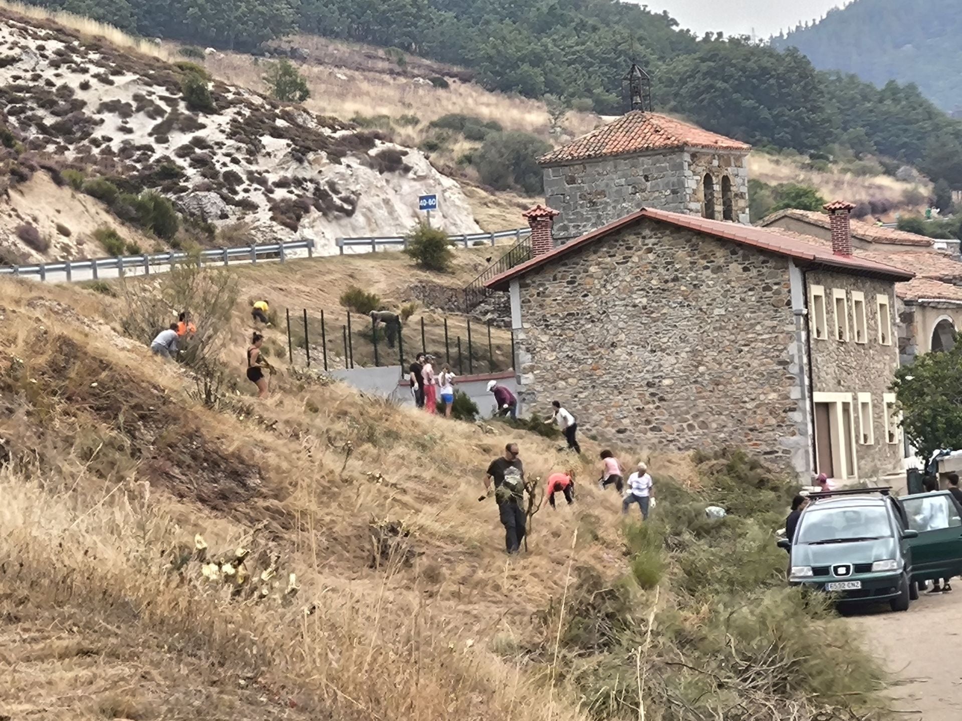 La Montaña Palentina sigue trabajando contra el fuego
