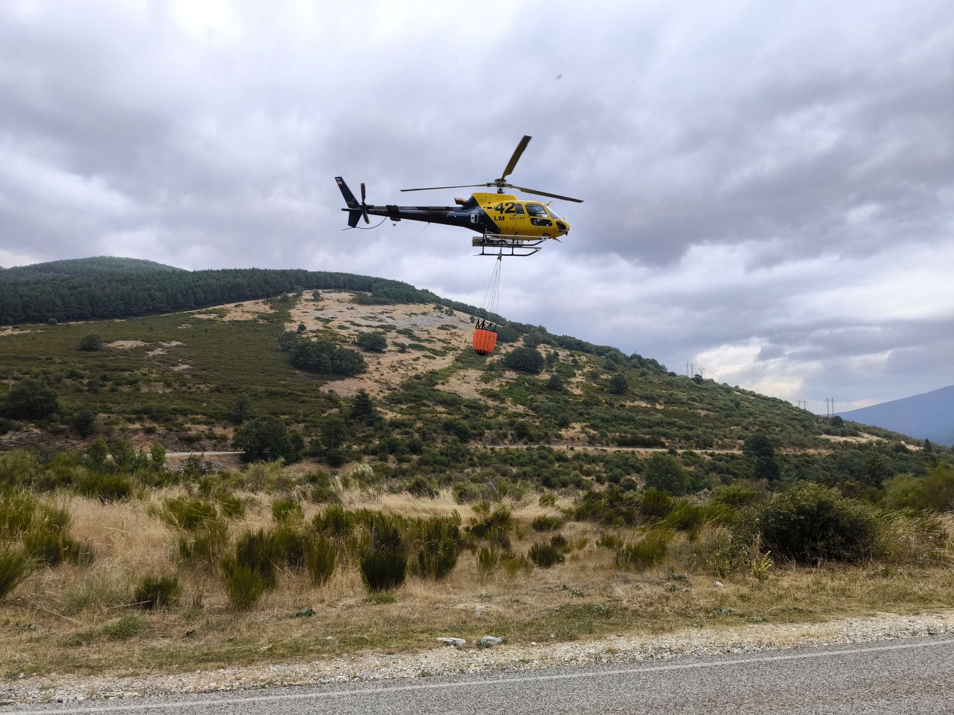 La Montaña Palentina sigue trabajando contra el fuego