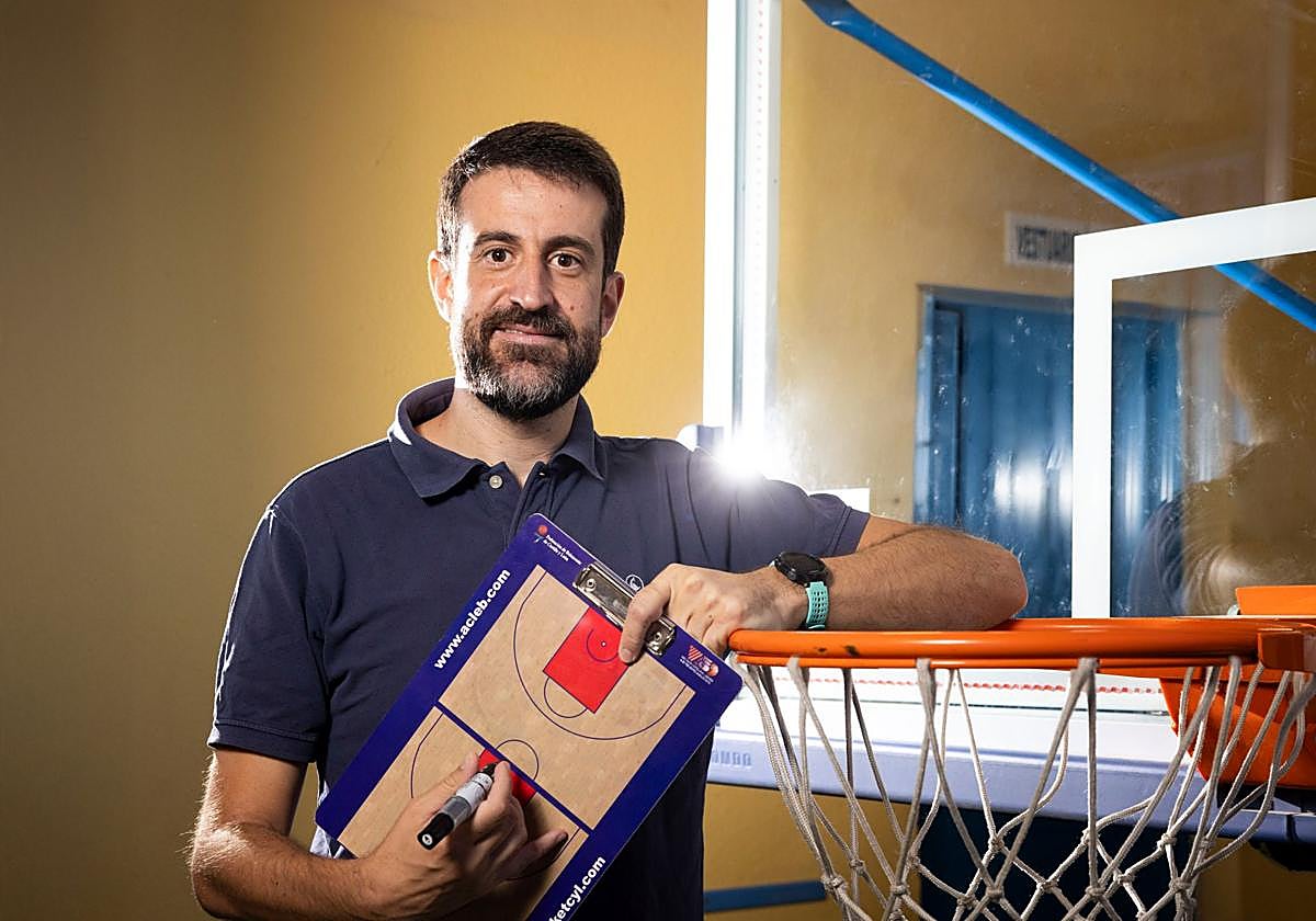 David Barrio, técnico del UEMC Ciudad de Valaldolid.